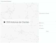 Tablet Screenshot of grupoalianzaempresarial.com
